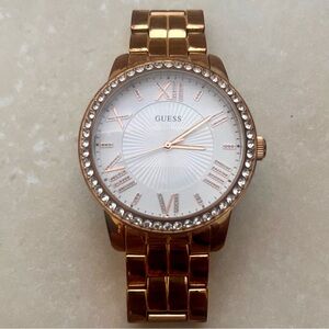 Rose Gold Guess Watch